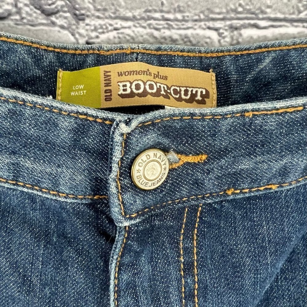 Old Navy Bootcut Low Waist Jeans Size 26 - Picture 2 of 5